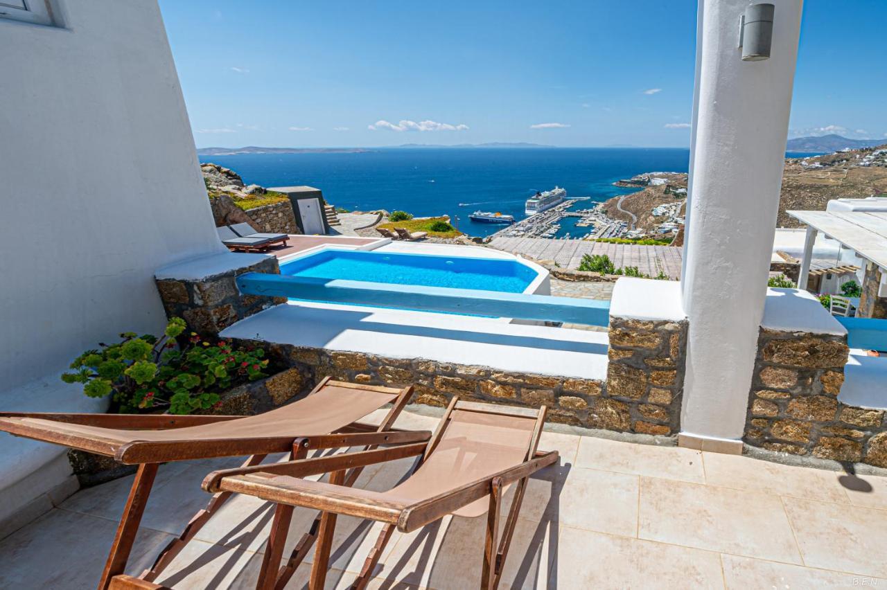 Manolia View Mykonos Apartment เตลอส ภายนอก รูปภาพ